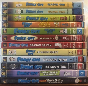Family Guy DVD Bundle - Seasons 1-10 + 2 Specials R4 32 Discs GC FREE AUS POST - Picture 1 of 2