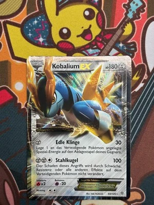 Kobalium EX 93/135 Plasma-Sturm deutsch Pokemon Karten NM - Bild 1 von 2
