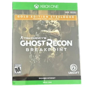 Tom Clancy's Ghost Recon Breakpoint [ GOLD Edition STEELBOOK ] (XBOX ONE) SEALED - Picture 1 of 4