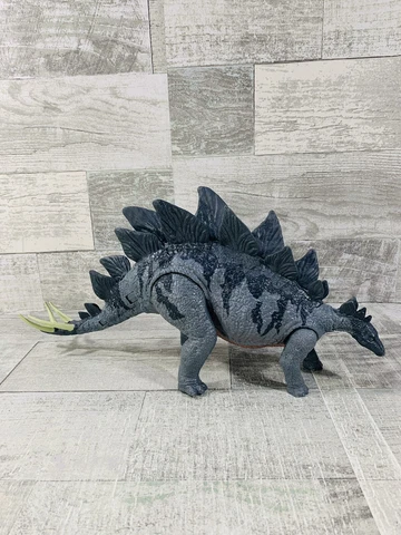 JURASSIC WORLD STEGOSAURUS Action Figure Dinosaur Toy Action Attack 14" Long Cover
