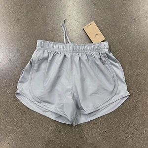 Nike Women's DRI-FIT Tempo Running Shorts Brief Lined 831558-012 Grey NWT Size L - Picture 1 of 11