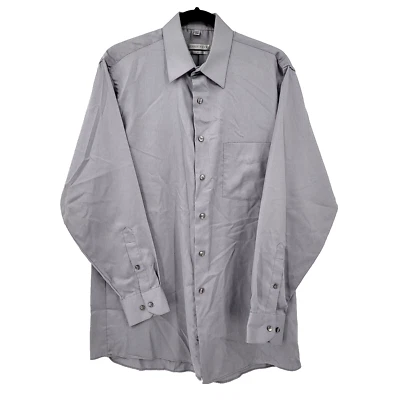 Camisa de vestir Geoffrey Beene para hombre 15,5, 32/33 sin arrugas manga larga pies regulares Foto 1 de 4