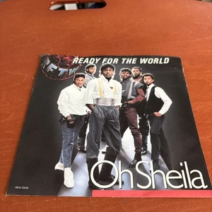 Ready For The World Oh Sheila I'm the one who loves you 45 RPM MCA 52636 1985 7” - Foto 1 di 6