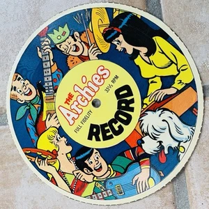 The Archies 33 1/2 RPM Promotional Cardboard Record Music 5 1/2" - Picture 1 of 4