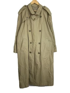 Beams Trench Coat Cotton Beige Size 38 Classic Japan Fashion - Picture 1 of 5