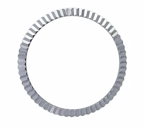 FLUTED BEZEL FOR 26MM ROLEX LADY DATE DATEJUST 6916 6917 69173 STAINLESS STEEL - Picture 1 of 3
