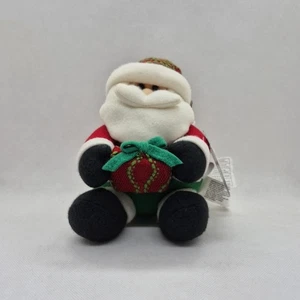 Celebrate It Christmas Santa with Gift Decorative Figure 6.5 in - Picture 1 of 10