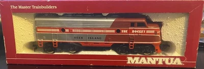 Mantua Ho - The Rocket #625 EMD F7A Diesel Locomotive DC 412-058 - SWA1 - Image 1 of 2