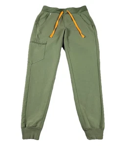 Pantalone Scrub Fichi Donna XS Zamora Joggers Ospedale Verde Infermiera Elasticizzato Tasche - Foto 1 di 6