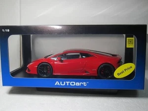 1/18 scale car AUTOart Lamborghini Huracan LP610-4 (Metallic Red) - Picture 1 of 9