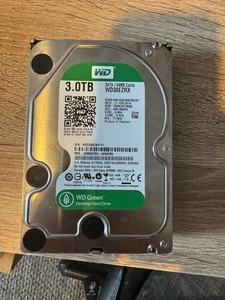 Western Digital Green 3TB 5400 RPM 3.5” SATA Hard Drive - Afbeelding 1 van 3