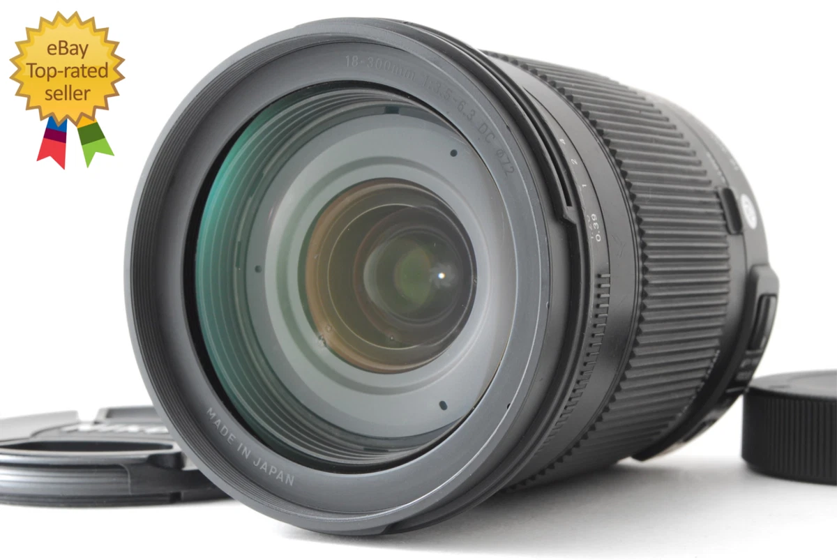 Sigma Camera Lenses for Nikon 18-300mm Focal for sale | eBay