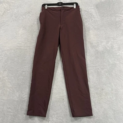 Calça Banana Republic masculina 29 x 32 slim ajuste cônico marrom ativa - Imagem 1 de 4