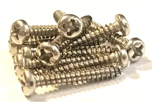 Viti Philips testa padella autofilettante A2 inox - 3 mm x 20 mm - multiinserzione - Foto 1 di 1