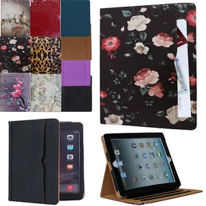 For 10.9 Inch iPad Air 4 A2316 A2324 Smart Case Magnetic Cover Stand with Pocket - Picture 1 of 35