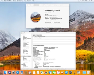 Apple Mac Mini MC815D/A - Intel Core i5 2.3 GHz, 8 GB RAM, 256 GB SSD, in OVP - Bild 1 von 4
