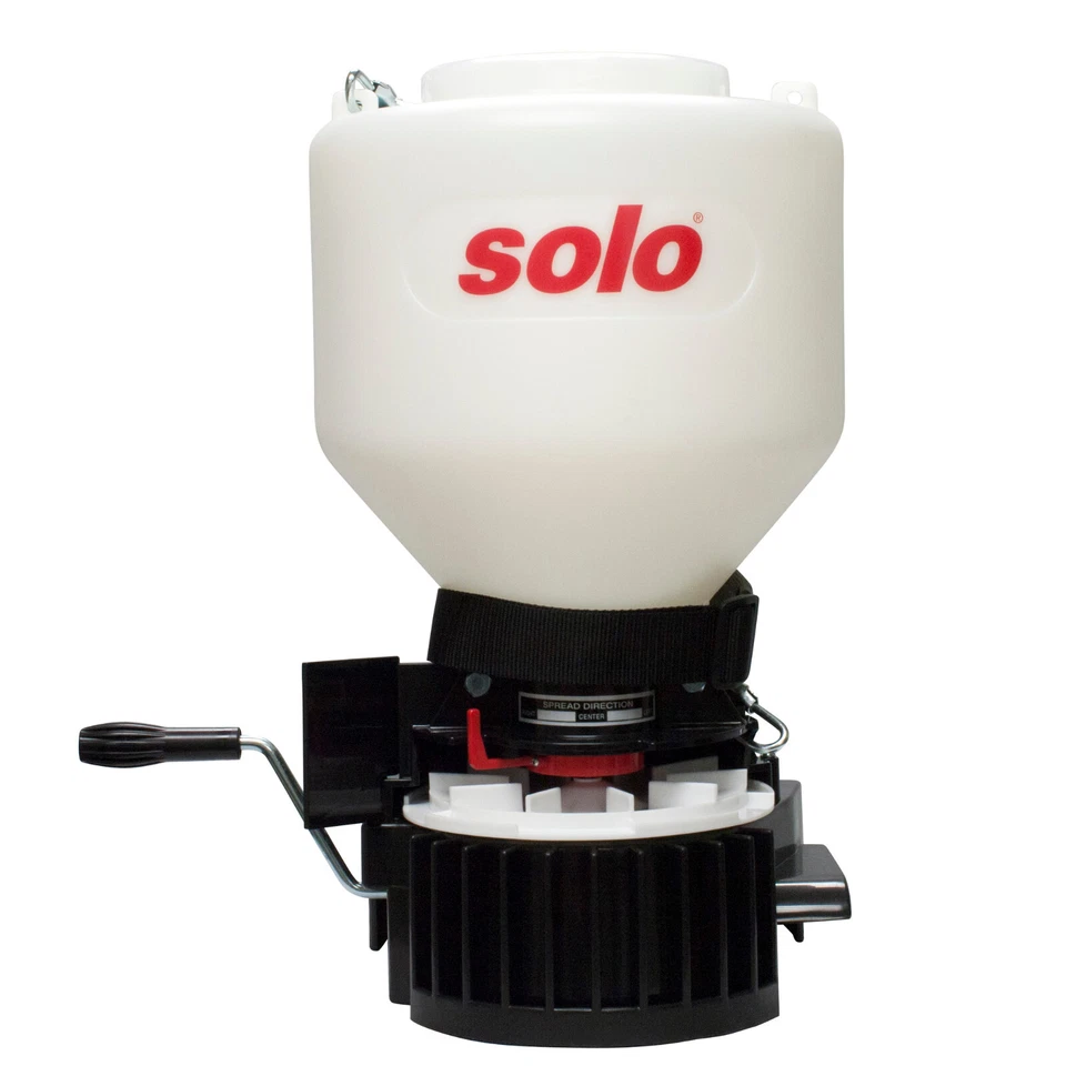 Esparcidor portátil Solo 421-S (capacidad de 20 lb) césped y jardín 12 pies ancho de extensión  Foto 1 de 4