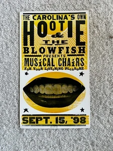 Hatch Show Print Hootie and the Blowfish Musical Chairs Poster - Picture 1 of 1
