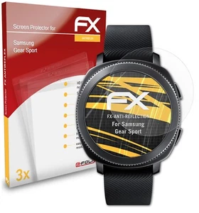 atFoliX 3x Screen Protection Film for Samsung Gear Sport matt&shockproof - Zdjęcie 1 z 8