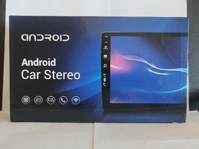 32GB Android 11 Car Stereo  Double Din BX-H04 10.1" Touchscreen 2GB RAM - Black - Image 1 of 4