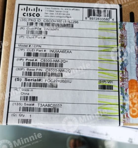 Cisco C9300-NM-2Q  Catalyst 9300 2-Port 40Gb QSFP+ Network Module New Sealed# - Picture 1 of 2