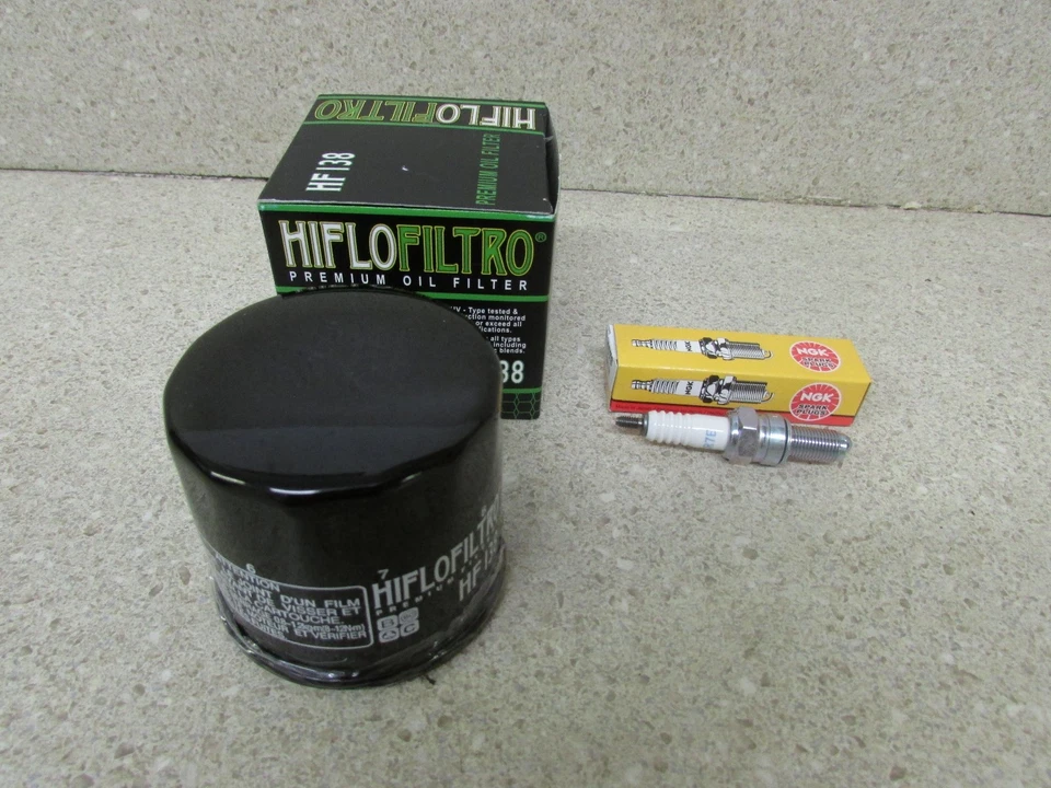 98-08 KIT DE PUESTA A PUNTO ARCTIC CAT 400 2X4 4X4 FILTRO DE ACEITE Y BUJÍA CR7E Foto 1 de 1