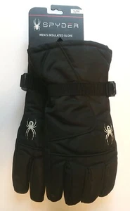 Spyder Herren Isolierte Skihandschuhe Größe S/M schwarz Neu mit Etikett schneller Versand - Bild 1 von 1