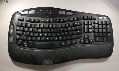 Logitech Cordless Keyboard Model No. 820-00039 without USB Dongle Receiver - Image 1 of 4
