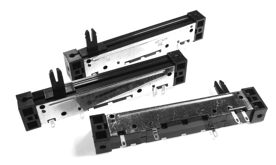 47K SLIDE POTENTIOMETER Linear 47 Kohm HQ -- NOS! (1 Stück) - Bild 1 von 2