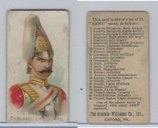 E1 Breisch, Army Cards, 1910, #5 England Life Guard