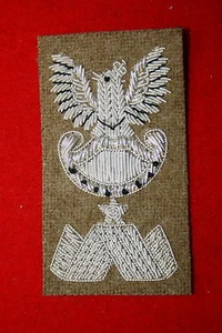 GORRA DE ALAMBRE LINGOTES ESTILO POLACO DE LA SEGUNDA GUERRA MUNDIAL ESTILO POLACO BRIGADA GENERAL INSIGNIA TAMBIÉN HOMBRO - Imagen 1 de 1