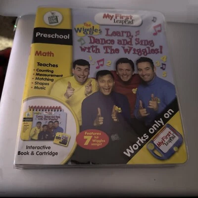 LeapPad The Wiggles Learn Dance And Sing My First Preschool Math Leap Frog - Image 1 of 3