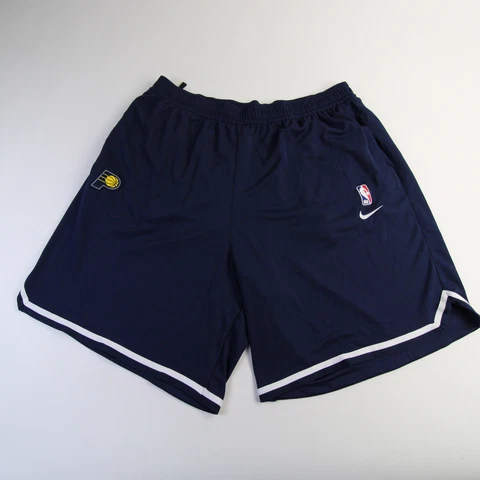 Indiana Pacers Nike NBA Authentics Dri-Fit Practice Shorts Men's New Cover