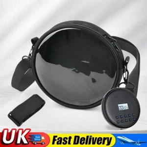 Portable CD Player Case with Adjustable Strap Waist Band for Car Home Travel UK - Afbeelding 1 van 10