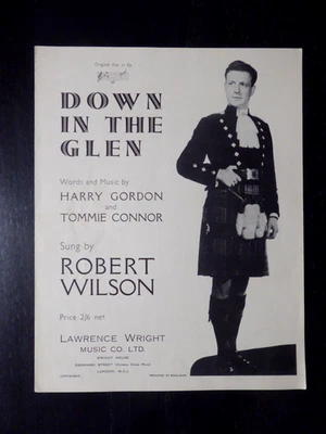 DOWN IN THE GLEN- Noten Klavier / Gesang (1947) - Bild 1 von 2