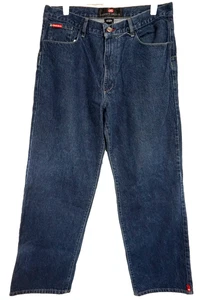 ECKO UNLIMITED MEN'S STRAIGHT LEG BLUE JEANS/SIZE 36 X 31/PRE-OWNED - Picture 1 of 4