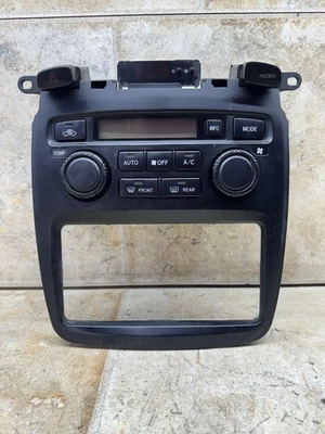 TESTED 01-07 Toyota Highlander Digital AC Climate Control Dash Bezel 84010-48081 - Image 1 of 4