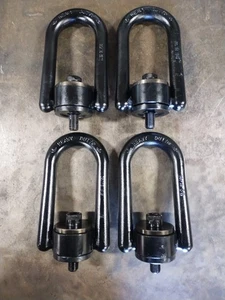 4 ADB 33l67 SWIVEL HOIST RINGS, 3/4"-10TPI lgt 2" Thread, 7000 lb, Torque 100. - Picture 1 of 8