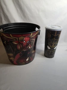 Spider-Man No Way Home Popcorn Bucket & Cup Plastic - Picture 1 of 11