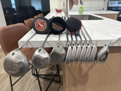Full Set Callaway Big Bertha 4-PW Irons With Big Bertha Driver, 5, 7 Woods - Image 1 of 4