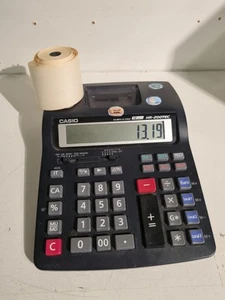 Casio Calculator HR-200 TEC tested and working. missing roller. - Picture 1 of 6
