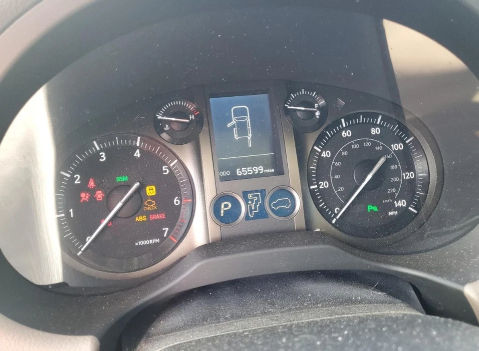 Medidor de velocidade 2018-2019 GX460 OE cluster 65K milhas Lexus - Imagem 1 de 4