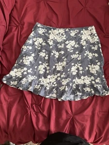 Floral Mini Skirt - Picture 1 of 5