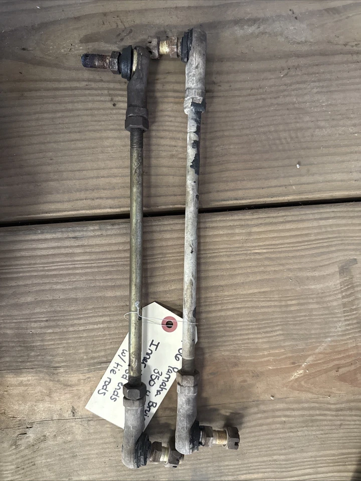 04-06 Yamaha Bruin 350 4x4 extremos de varilla de amarre interior y exterior con barras de amarre Foto 1 de 4