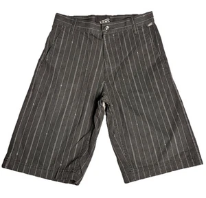 Pantalones Cortos Vans Blanco y Negro Rayas Niños Grandes Talla 12  - Imagen 1 de 10