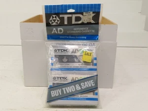 TDK AD-C90 Acoustic Dynamic Cassette Tapes 90Mins 1979 NIB 10233 - Picture 1 of 3