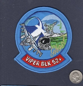 VIPER Block 52+ HAF Greek Hellenic Air Force F-16 Falcon Squadron Patch - Foto 1 di 1