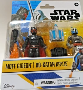 Star Wars MOFF GIDEON / BO-KATAN KRYZE Hasbro Disney set action figure nuovo con scatola - Foto 1 di 9