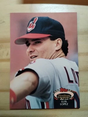 1992 Topps Stadium Club - Luis Lopez #556 (RC) - Image 1 of 4