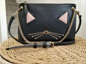 Kate Spade Jazz Things Up River Cat Crossbody Bag handbag - NEW - Picture 1 of 8